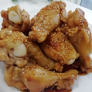 みんな大好き♡鶏手羽元の甘辛焼き